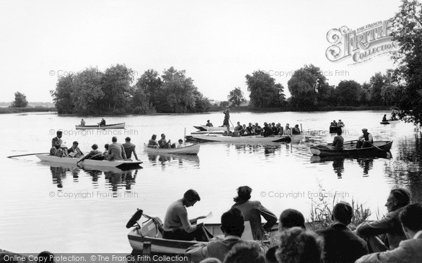 Photo of Thorpeness, Festival Singing On The Meare c.1955