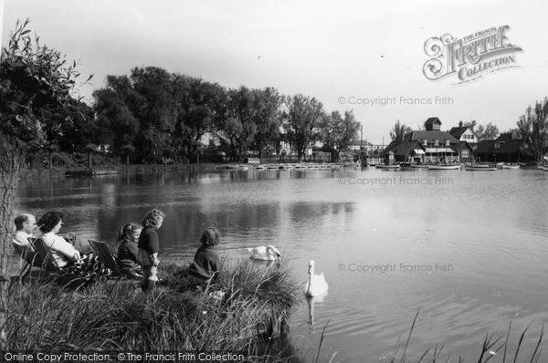Photo of Thorpeness, The Boating Lake c.1960