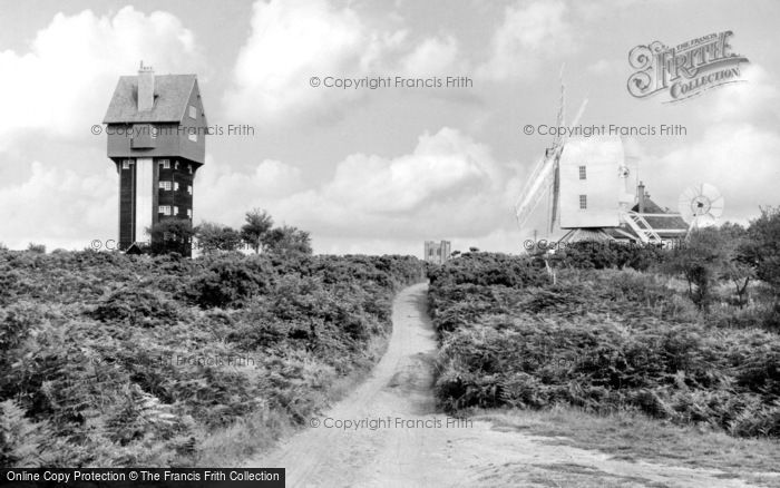 Photo of Thorpeness, The House In The Clouds And Post Mill c.1960