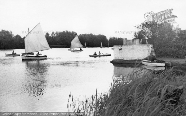 Photo of Thorpeness, The Meare From Brigands Haven c.1955