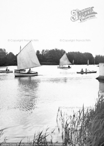 Photo of Thorpeness, The Meare From Brigands Havnt c.1955