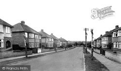 De Vere Road c.1955, Thrapston