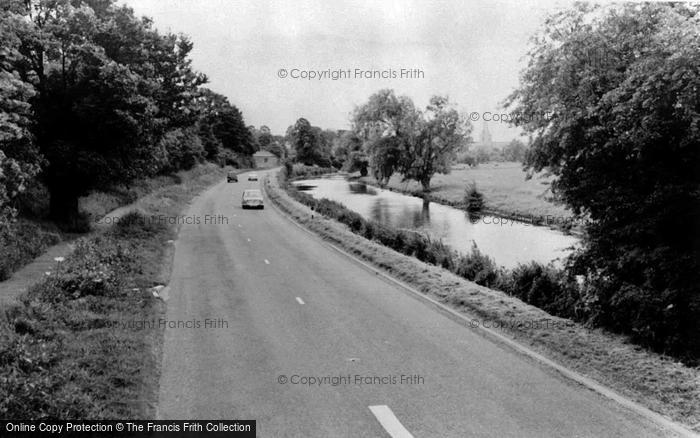 Photo of Thrapston, Denford Road And River Nene c.1960