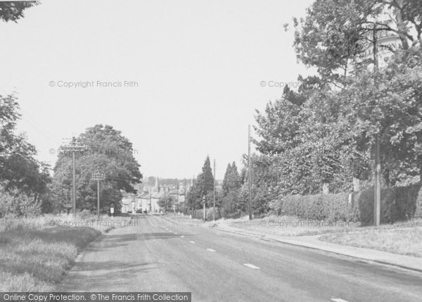 Photo of Thrapston, Huntingdon Road c.1955