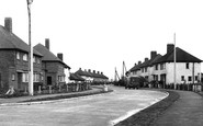 Thrapston, New Council Estate c1955