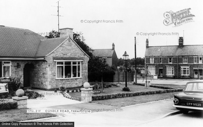 Photo of Thrapston, Oundle Road c.1960