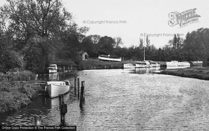 Photo of Thrapston, River Nene c.1960