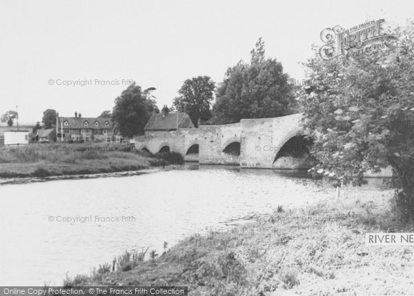 Photo of Thrapston, River Nene c.1960