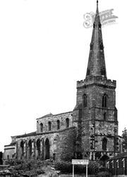 St James Church c.1955, Thrapston