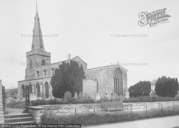 Photo of Thrapston, St James' Church c.1955