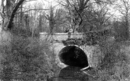 Bridge Off The Mill Path 1906, Three Bridges