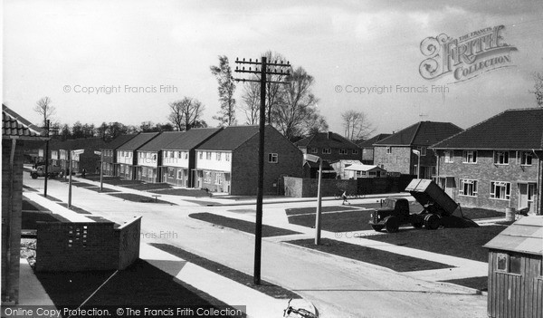 Photo of Three Bridges, Chaucer Road c.1955