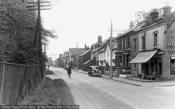 Photo of Three Bridges, High Street c.1955