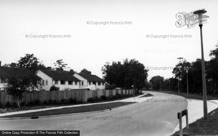 Photo of Three Bridges, The Birches c.1960