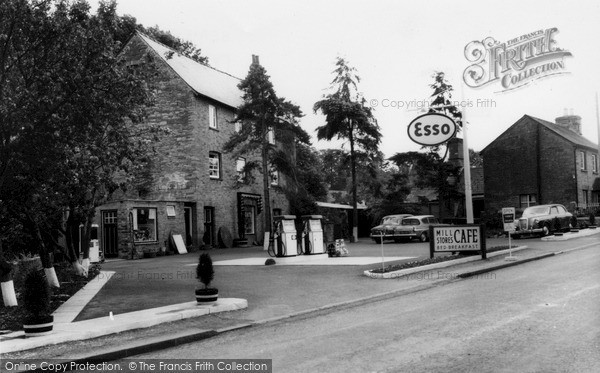 Photo of Three Cocks, Mill Stores Café c.1965