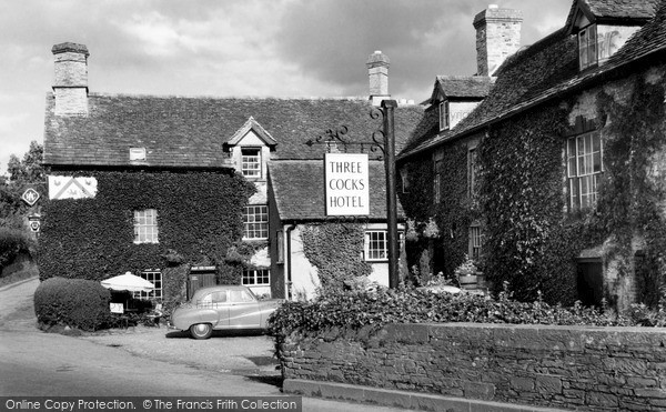 Photo of Three Cocks, Three Cocks Hotel c.1965