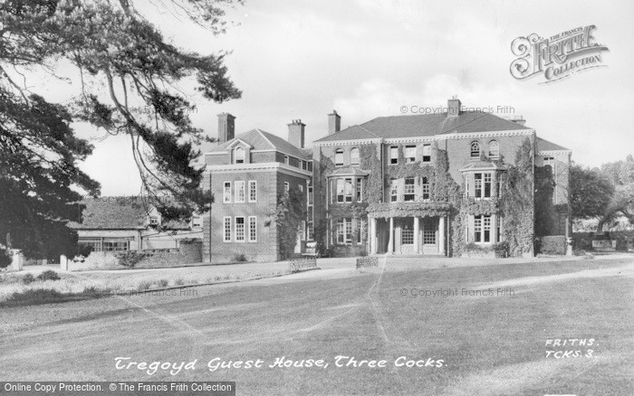 Photo of Three Cocks, Tregoyd Guest House c.1950