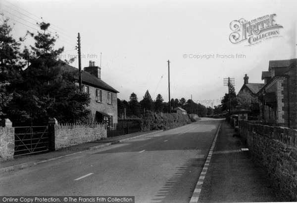 Photo of Three Cocks, Up The Village c.1950