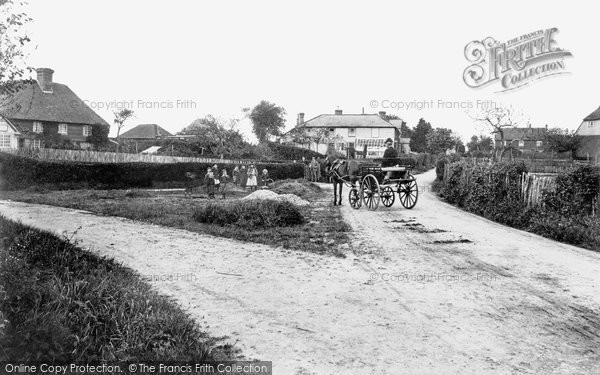Photo of Three Leg Cross, The Village 1903