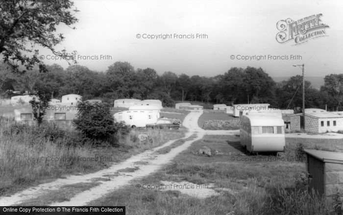 Photo of Threshfield, Long Ashes Caravan Park c.1965