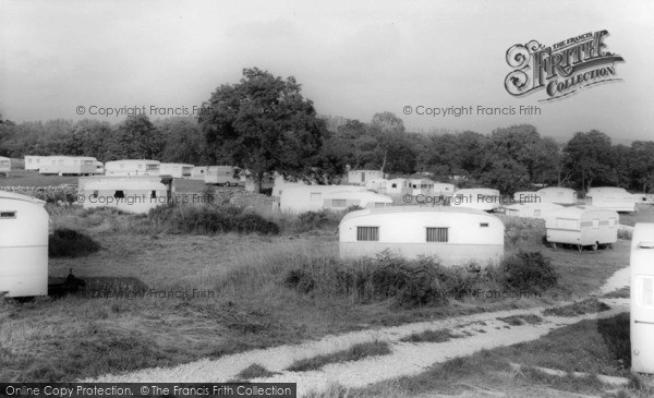 Photo of Threshfield, Long Ashes Caravan Park c.1965