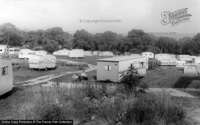 Photo of Threshfield, Long Ashes Caravan Park c.1965