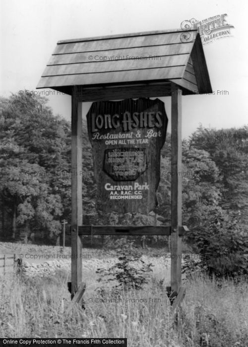 Photo of Threshfield, Long Ashes Caravan Park c.1965