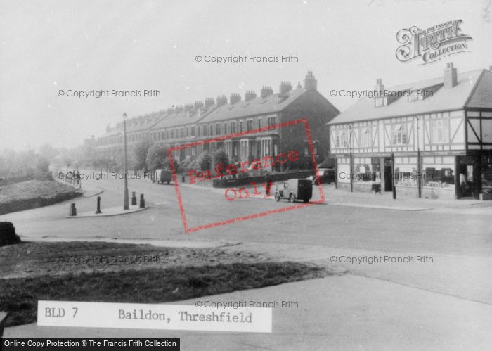 Photo of Threshfield, The Village c.1955