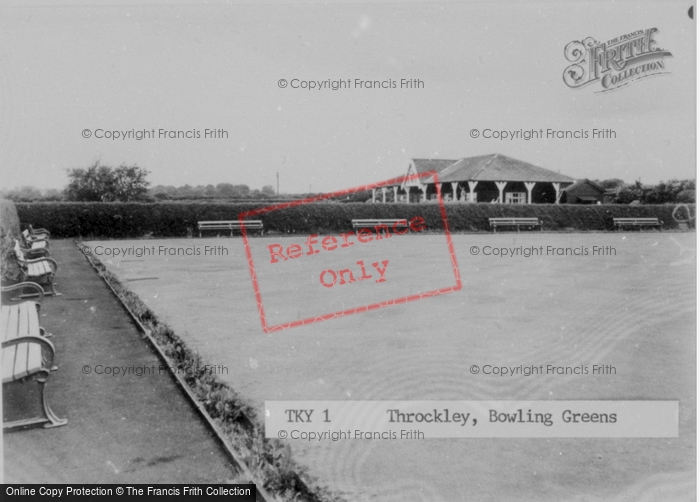 Photo of Throckley, Bowling Green c.1950