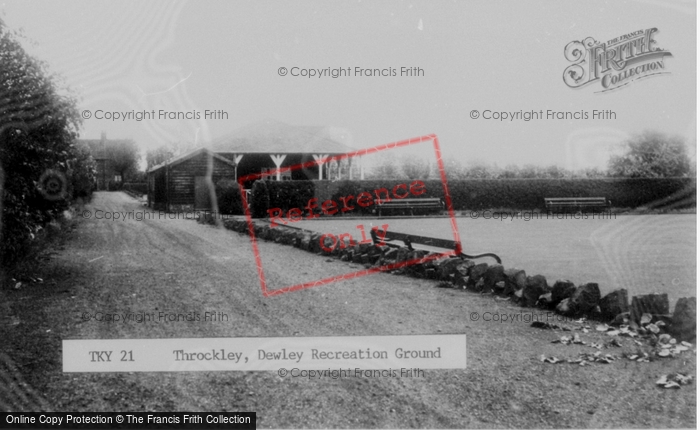 Photo of Throckley, Dewley Recreation Ground c.1955