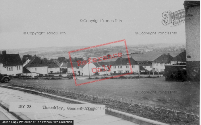 Photo of Throckley, General View c.1960