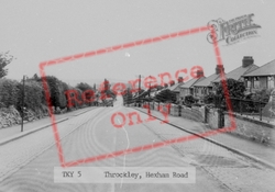 Hexham Road c.1950, Throckley