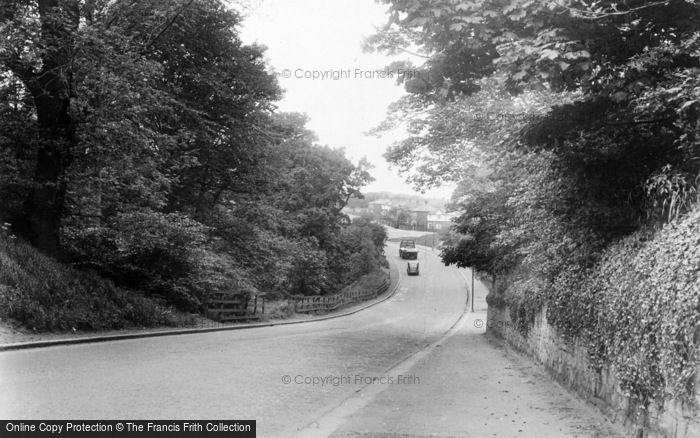 Photo of Throckley, Hexham Road c.1955