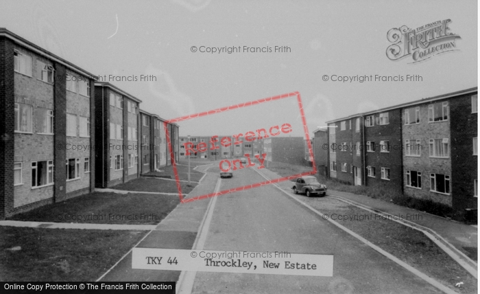 Photo of Throckley, New Estate c.1965