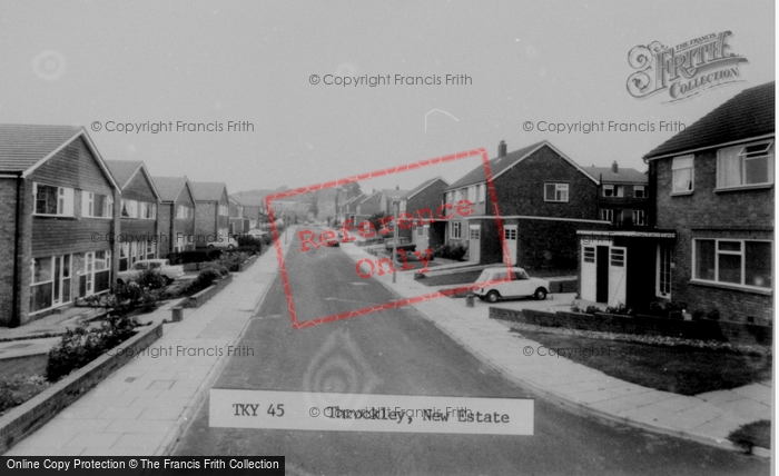 Photo of Throckley, New Estate c.1965