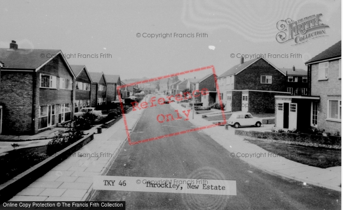 Photo of Throckley, New Estate c.1965