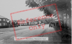 Newcastle Road c.1960, Throckley
