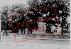 St Mary's Church c.1955, Throckley