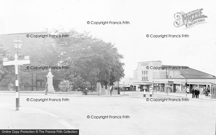 Photo of Throckley, The Cross Roads c.1950