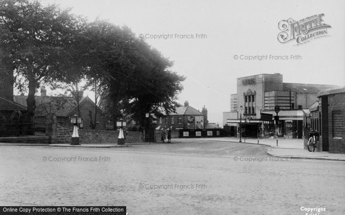Photo of Throckley, The Cross Roads c.1955