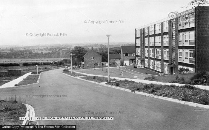 Photo of Throckley, The View From Woodlands Court c.1960