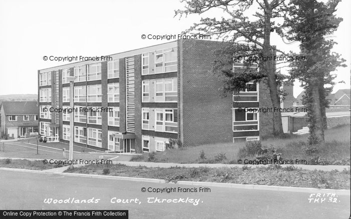 Photo of Throckley, Woodlands Court c.1960