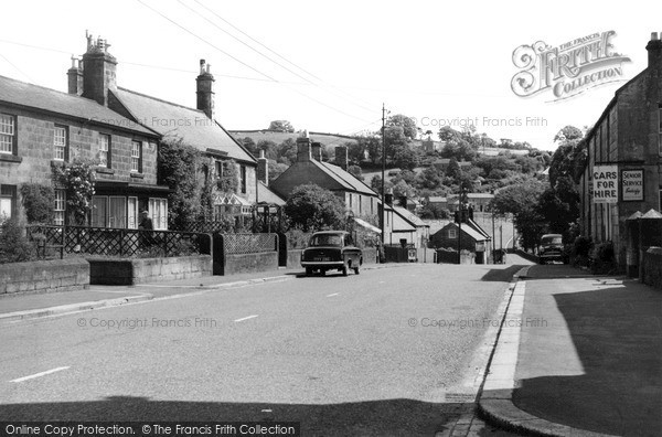 Photo of Thropton, The Village c.1955