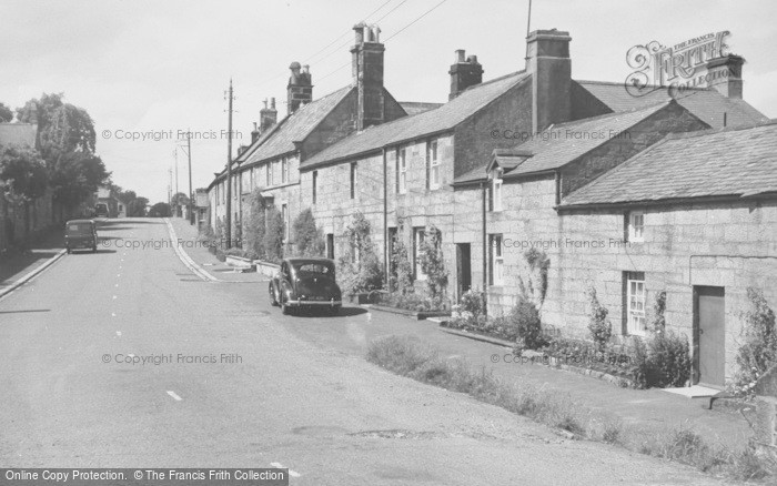 Photo of Thropton, The Village c.1955