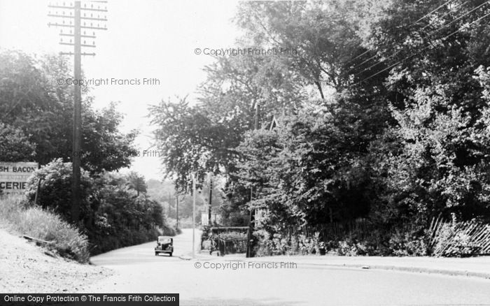 Photo of Thundersley, Bread And Cheese Hill c.1950