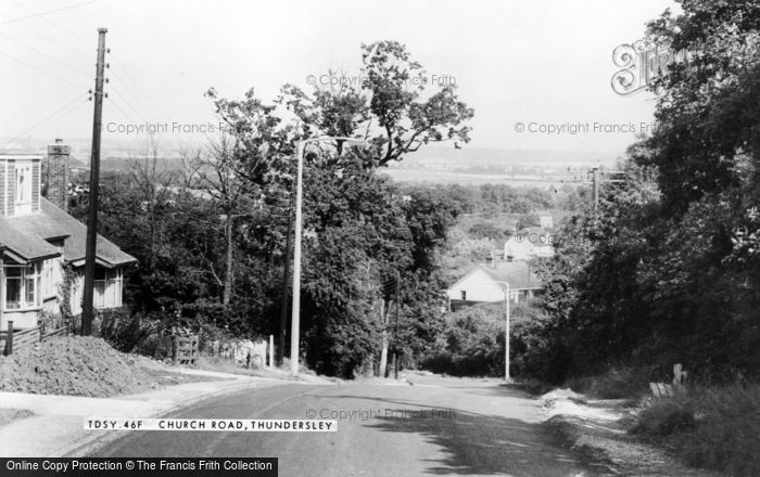 Photo of Thundersley, Church Road c.1965