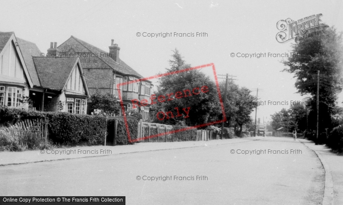 Photo of Thundersley, Hart Road c.1955