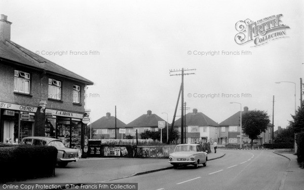 Photo of Thundersley, Hart Road Corner c.1965