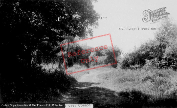 Photo of Thundersley, Pathway Over Common c.1955