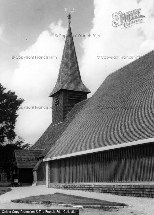 Photo of Thundersley, St Peter's Church c.1960